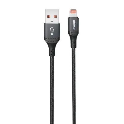 DUDAO USB-A LIGHTNING KABEL 3A 30W ZA IPHONE IPAD MACBOOK 1,2M PLETENI