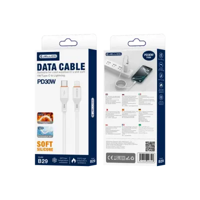 JELLICO KABEL B29 USB-C LIGHTNING PD 30W ZA IPHONE 12 13 14 1M