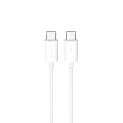 PURO TPE KABEL USB-C NA USB-C ZA PRENOSNIK, TELEFON, TABLIČNI RAČUNALNIK, 3M HITR