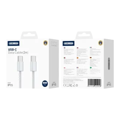 JELLICO USB-C KABEL USB-C PD 60W ZA TELEFONE 2M ZA HITRO POLNJENJE