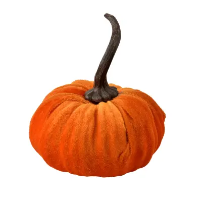 Figura žamet Mondex Mave 13x13x7/14 oranžna 1kos
