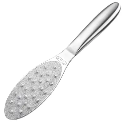 Dvojna nerjaveča turpija za pete, pedikura, 24cm x 5cm