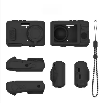 Silikonski zaščitni ovitek za Kodak PIXPRO FZ45 – proti prahu Black