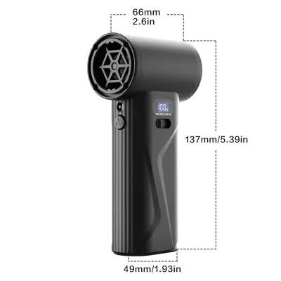 Ročni mini pihalnik prahu – brezžični 110000 RPM, 4000mAh