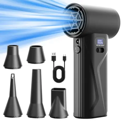 Ročni prenosni mini puhalnik za prah 110000RPM, 4000mAh baterija