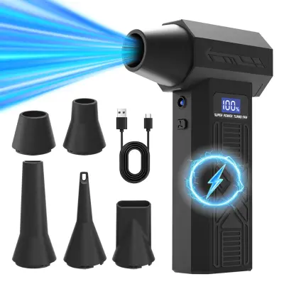 Ročni prenosni mini pihalnik zraka 120000RPM, 5200mAh