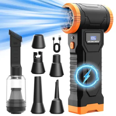 Prenosni mini odstranjevalec prahu 110000RPM, 4000mAh, ABS