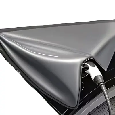 Dežni pokrov za EV polnilne pištole – PVC zaščita 60cm x 50cm