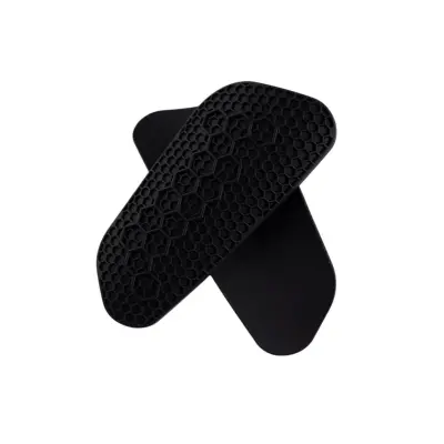 Silikonski ščitniki za golen 2 kosa – ergonomski in blažijo udarce Black