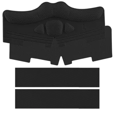 Nelepljivi vložki za peto L (2 para) - mrežna tkanina in pena Black