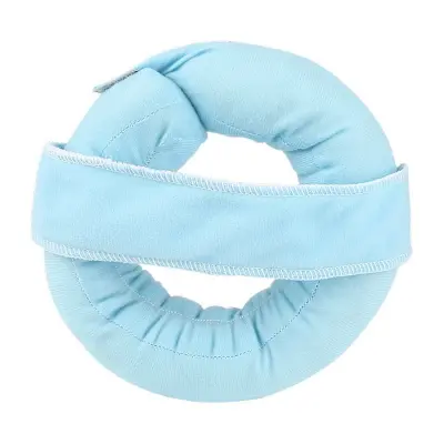 Samolepilna donut blazinica za komolec — protitlačna opora za voziček Blue