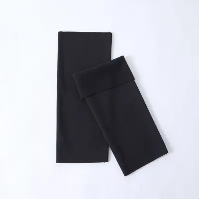Toplotni Žametni Ščitnik za Komolce za Zimo - Toplo, Elastično in Zračno Black XL