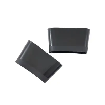 Protizdrsni trakovi za ščitnike, 2 kosa — elastičen silikon Black