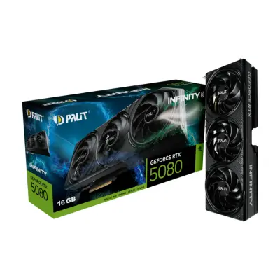 Grafična kartica nVidia RTX5080 Palit Infinity 3 - 16GB GDDR7 (NE75080019T2-GB2035S)