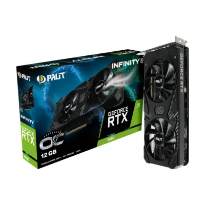 Grafična kartica nVidia RTX3060 Palit Infinity 2 OC - 12GB GDDR6 (NE63060U19K9-PG190L)