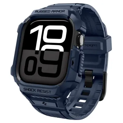 SPIGEN RUGGED ARMOR PRO V2 PAŠČEK ZA APPLE WATCH 10 11 (42 MM) VISOKE KAKOVOSTI