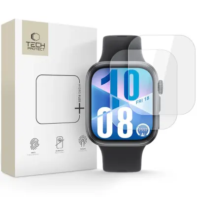 TECH-PROTECT HOFI FLEX+ HIDROGELOVA FOLIJ ZA HUAWEI WATCH FIT 3 4, PAKIRANJE 2 KOSOV
