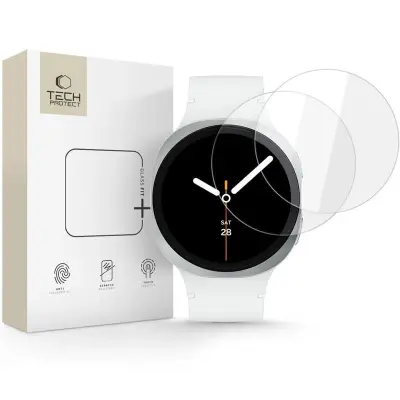 TECH-PROTECT KALJENO STEKLO GLASS FIT+ PAKET 2 KOSOV ZA SAMSUNG GALAXY WATCH 8