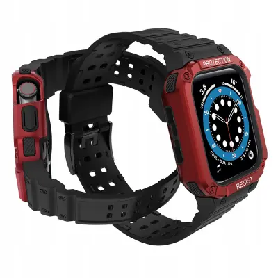 HURTEL PROTECT TRAK ZA PAŠEK Z ETUIJOM ZA APPLE WATCH 9 8 7 6 5 4 3 2 SE