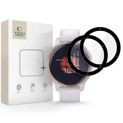2-DELNI KOMPLET KALJENEGA STEKLA TECH-PROTECT ZA GARMIN VENU 2S