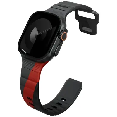 UNIKATEN GUMIJAST PAŠČEK ZA APPLE WATCH 44 45 46 49 MM PRIMEREN ZA