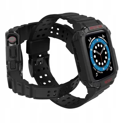 HURTEL PROTECT TRAK ZA PAŠEK Z ETUIJOM ZA APPLE WATCH 9 8 7 6 5 4 3 2 SE