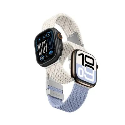 KOMPLET 2 MEŠANIH PAŠČKOV ZA APPLE WATCH 45, 46 IN 49 MM, ZVEZDNI