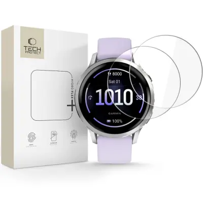 ZAŠČITNA FOLIJA TECH-PROTECT HYDRO FLEX+ ZA GARMIN VENU 4 41 MM, 2 KOSOV, PROZORNA