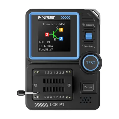 FNIRSI TESTER LCR-P1 ZA TESTIRANJE ELEKTRONIKE IN SISTEMOV Z MERILNO FUNKCIJO LCR