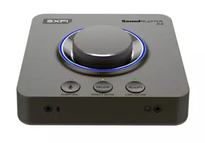Zunanja zvočna kartica CREATIVE Sound Blaster X4 7.1