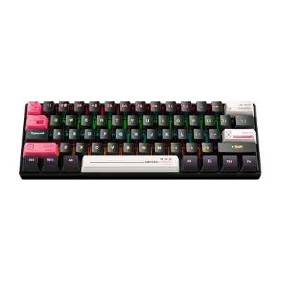 ONIKUMA G55 QWERTY TIPKOVNICA ZA RAČUNALNIK Z OSVETLITVIJO OZADJA IN PREPREČEVANJEM GHOSTINGA