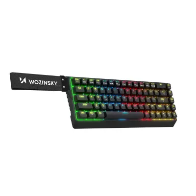WOZINSKY MEHANSKA IGRALNA TIPKOVNICA ZA RAČUNALNIK Z RGB OSVETLITVIJO OZADJA