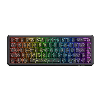 ONIKUMA G67 IGRALNA TIPKOVNICA ZA RAČUNALNIK QWERTY MEHANSKA Z OSVETLITVO OZADJA