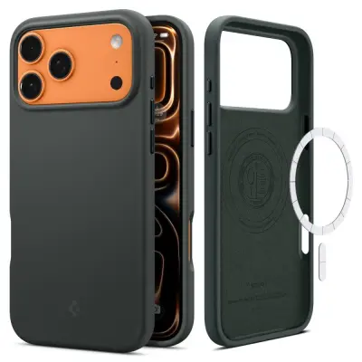 SILIKONSKI OVITEK SPIGEN ZA IPHONE 17 PRO MAX MAGSAFE FLEKSIBILNI OVITEK