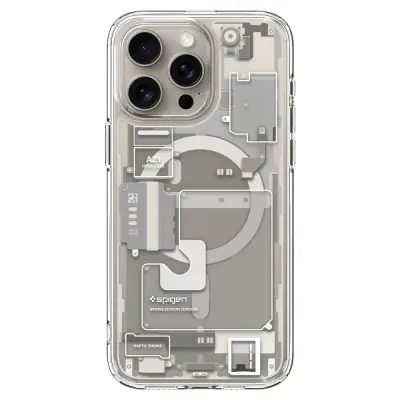 OVITEK SPIGEN ULTRA HYBRID MAG ZA IPHONE 15 PRO Z ZAŠČITO ZASLON