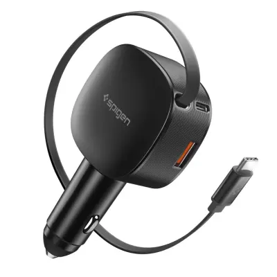 SPIGEN EV603BT 60W AVTO POLNILNIK ZA TELEFONE, HITRO POLNJENJE