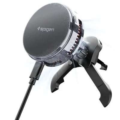 SPIGEN MAGNETNI VENTILATOR AVTO BREZŽIČNI POLNILEC 25W ZA MAGSAFE