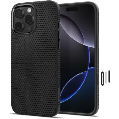 SPIGEN OVITEK ZA IPHONE 16 PRO MAX Z TEKOČIM ZRAKOM IN ZAŠČITO TELEFONA MAGSAFE