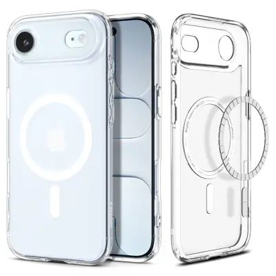 SPIGEN ULTRA HYBRID MAGSAFE OVITEK ZA IPHONE 17 Z ZRAČNO ZAŠČITO Z MAGNETNIM ZAŠČITNIM POLOM
