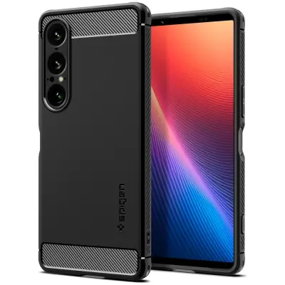ZAŠČITNI OVITEK SPIGEN RUGGED ARMOR ZA SONY XPERIA 1 VII Z PROTIDRSNO PREMAZO