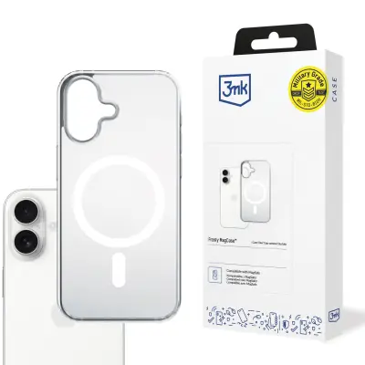 3MK FROSTY MAGNETNI OVITEK BELA ZA APPLE IPHONE 17 ZAŠČITNI MAGNETNI OVITEK