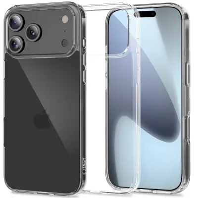 TECH-PROTECT FLEXAIR HIBRIDNI OVITEK ZA IPHONE 17 PRO PROZORNI OVITEK
