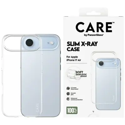 PANZERGLASS OVITEK MODEN MEHKI OSNOVNI ZA RENTGENSKI OVITEK ZA IPHONE Z ZRAKOM