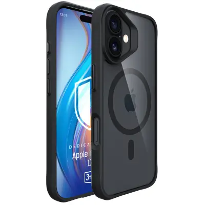 3MK SATEN ARMOR OVITEK ZA APPLE IPHONE 17 TRPEŽEN MAGNETNI OVITEK