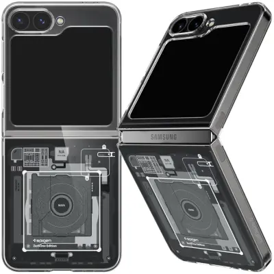 OVITEK SPIGEN AIRSKIN ZA GALAXY Z FLIP 6 ZA SAMSUNG, PROZOREN IN ULTRA TANEK