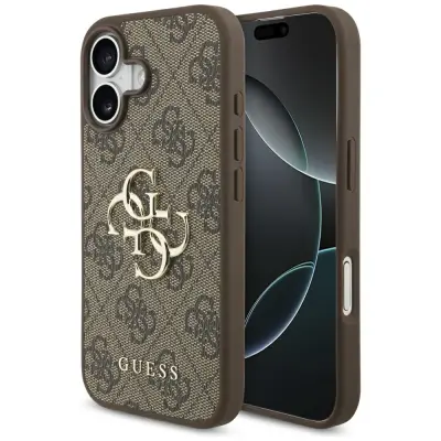 OVITEK GUESS 4G VELIKI LOGO ZA IPHONE 17 PRO DIZAJNERSKI OVITEK