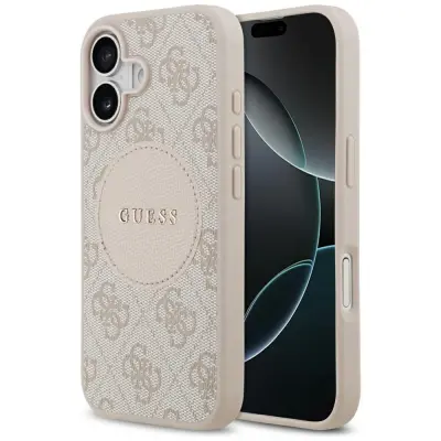 OVITEK GUESS 4G CIRCLE CLASSIC LOGO ZA IPHONE 17 OVITEK MAGSAFE Z LOGOM
