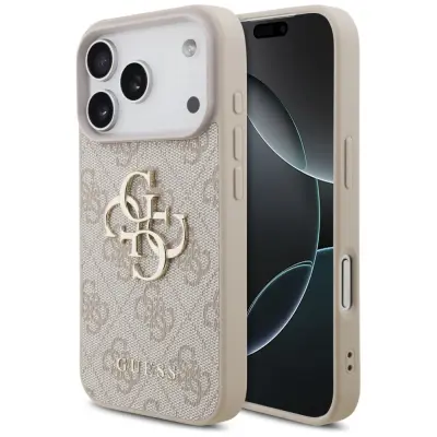 GUESS OVITEK 4G VELIK LOGO ZA IPHONE 17 PRO STILSKO OVITEK Z LOGOTIPOM