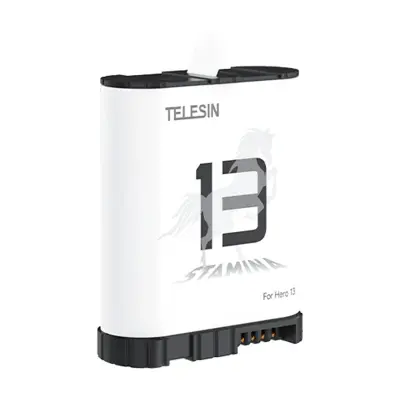 TELESIN BATERIJA ZA GOPRO HERO 13 ZA FOTOAPARAT S POLNILNIKOM