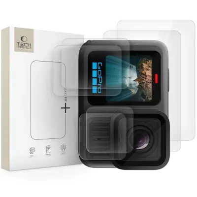 TECH-PROTECT KALJENO STEKLO, PRIMERNO ZA GOPRO HERO 13, KOMPLET 2 KOSOV